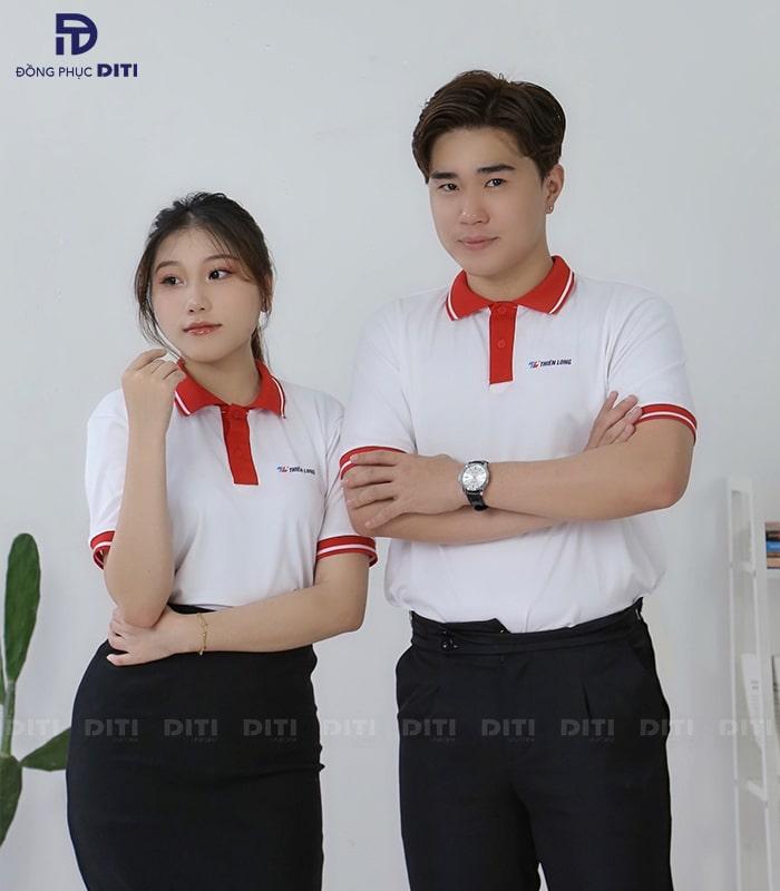 Áo đồng phục polo công ty thiên long 2 ao dong phuc cong ty fresh polo collection thien long 12