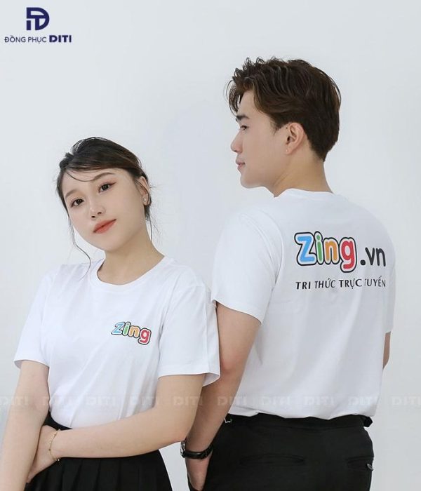 Áo thun đồng phục công ty Zing