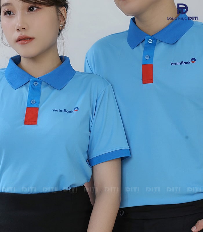 Đồng phục Viettinbank mẫu áo đồng phục ngân hàng đơn giãn và sang trọng Đồng phục Viettinbank mẫu áo đồng phục ngân hàng đơn giãn và sang trọng
