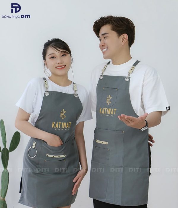 Đồng phục tạp dề quán cafe
