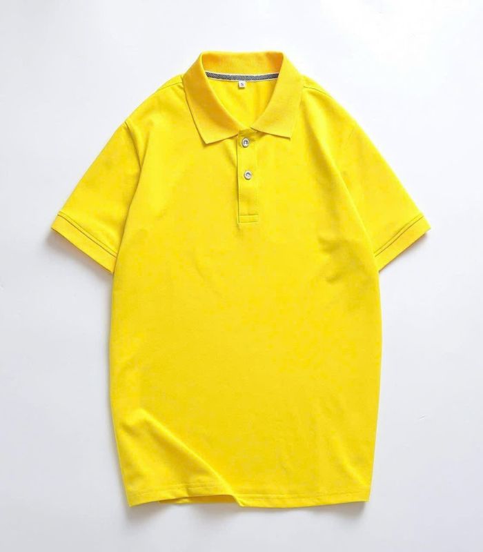 Áo polo đồng phục công ty màu vàng