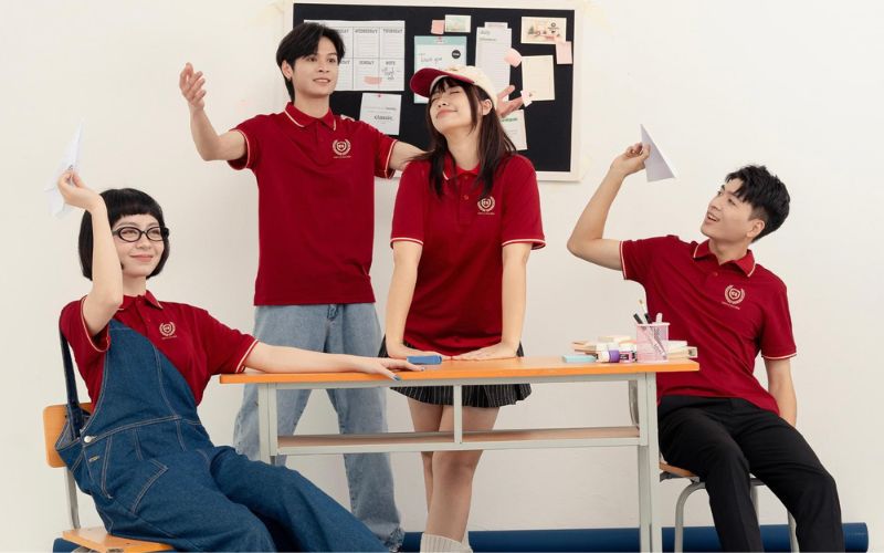 Những mẫu áo lớp polo độc đáo, cá tính có thể bạn chưa biết