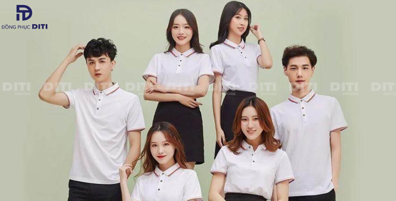Chất liệu Lacoste được dùng may áo đồng phục