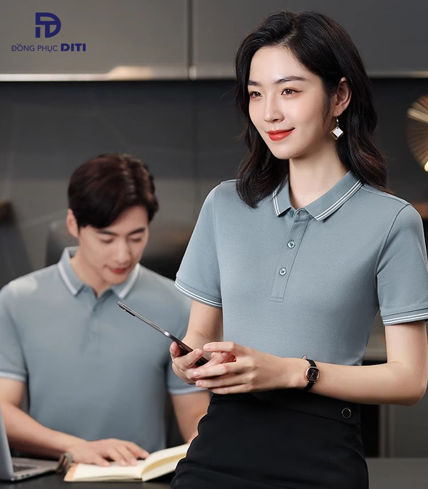 May Áo thun đồng phục công ty 2024