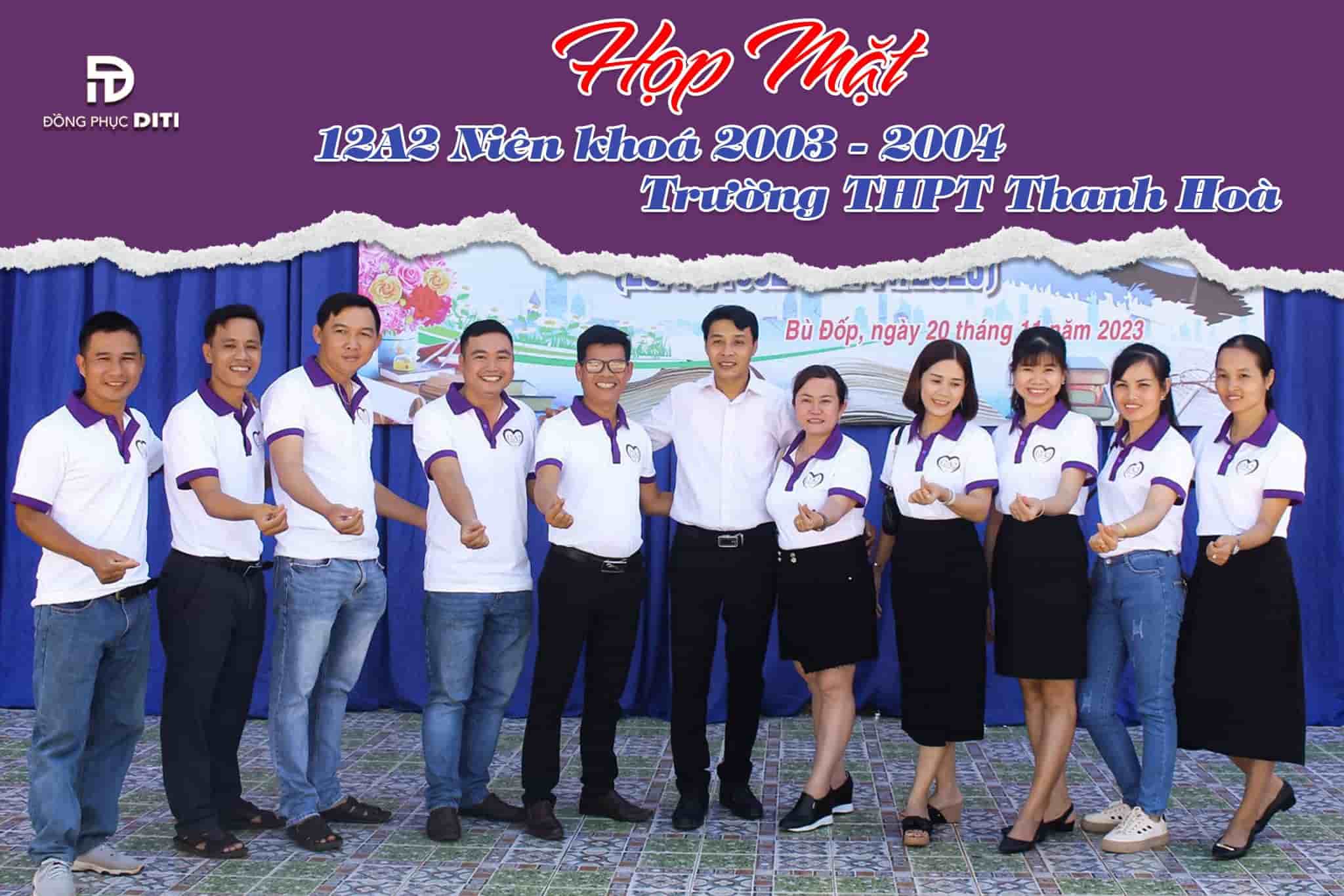 Áo phông đồng phục họp lớp 20 năm