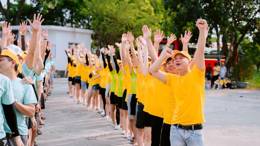 Đồng phục team building đẹp