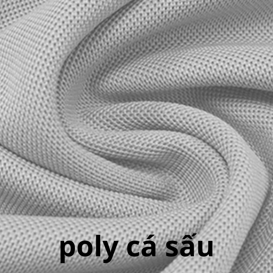 vải poly cá sấu