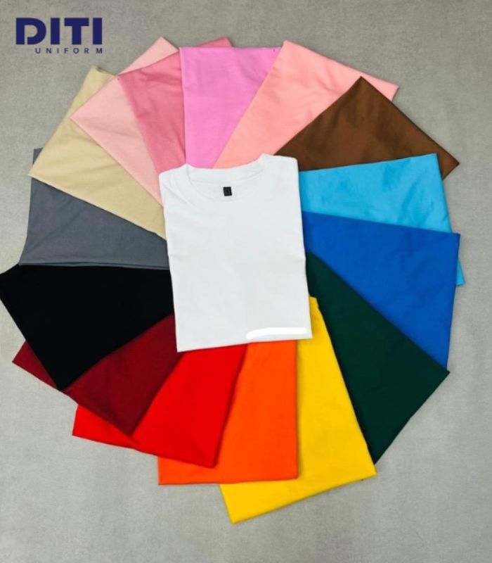 Vải may áo thun đồng phục