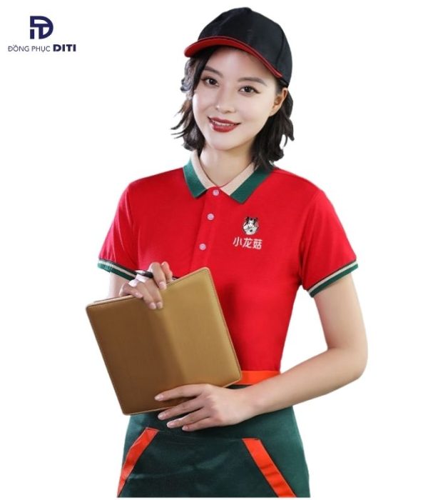 áo đồng phục quán ăn