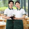 Áo thun đồng phục nhà hàng trắng