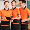 Áo đồng phục quán cafe lịch sự 3 đồng phục quán cafe lịch sự