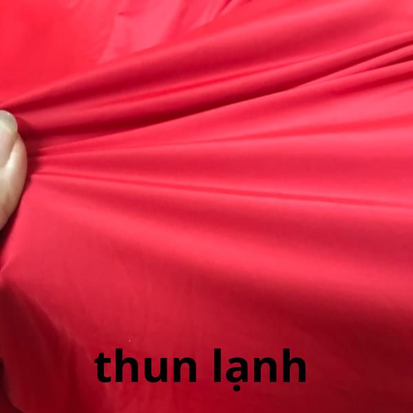 Vải thun lạnh may áo thun đồng phục