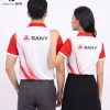 Áo Polo Đồng Phục SANY Đỏ Trắng