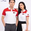 Áo Polo Đồng Phục LG Đỏ Trắng